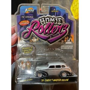 Jada Toys Homie Rollerz 39 Chevy Master Deluxe 1:64 Diecast Veterano Flaco 12009